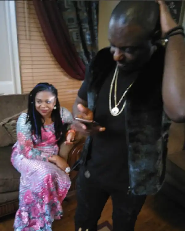 Behind-The-Scenes Photos Of Jim Iyke, Stella Damasus & Others In A New Movie In Atlanta